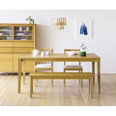プレーンダイニングテーブルWO(200×90×70cm)【高野木工】