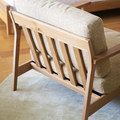 セブソファ 1人掛け オーク【高野木工】