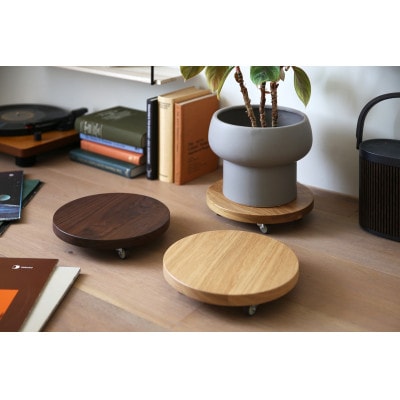 プランターベース オーク 直径29cm【高野木工】