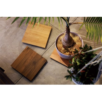 プランターベースW40 オーク 【高野木工】