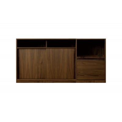 ヴィネ 180下台 天板セット ウォルナット【10年保証】【高野木工】