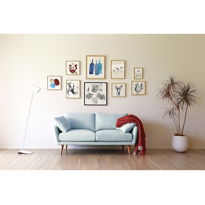 天然木アートフレーム　RED BEAR(ABC-07)【高野木工】