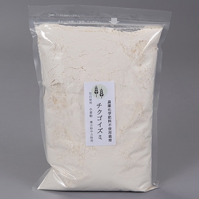 チクゴイズミ小麦粉(薄力粉)1kg×4袋