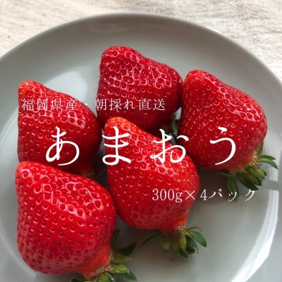 あまおう300g×4パック