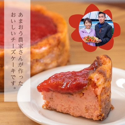 福岡県産あまおう使用!!あまおうチーズケーキ(筑後市)