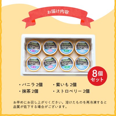 道の駅かわなべアイスクリームセット