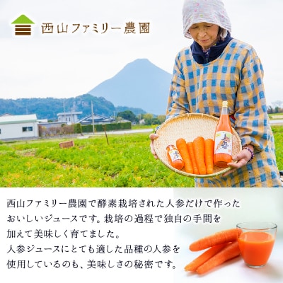 酵素栽培人参ジュース720ml×6本