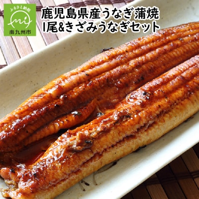 鹿児島県産うなぎ蒲焼1尾&きざみうなぎセット