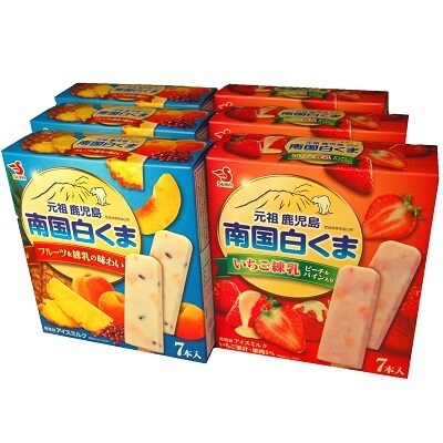 南国白くまアイスバー6箱セット お礼品詳細 ふるさと納税なら さとふる