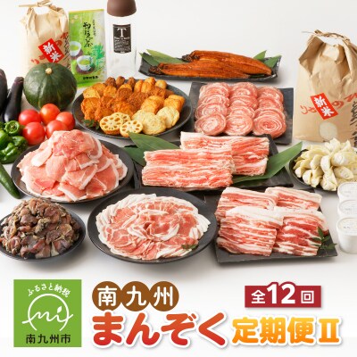 【全12回】南九州まんぞく定期便2 | ふるさと納税のお礼品