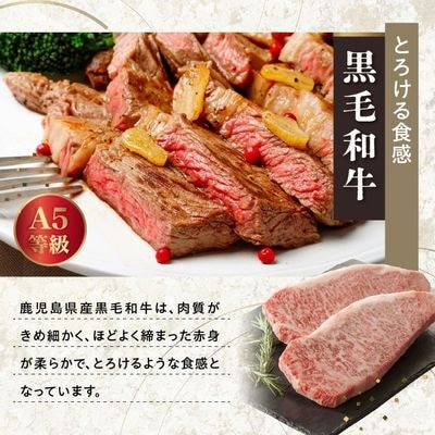 鹿児島県産黒毛和牛A5等級サーロイン4枚・鹿児島県産ウナギ2尾の贅沢セット