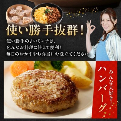 鹿児島県産黒豚ミンチ500g×6Pセット