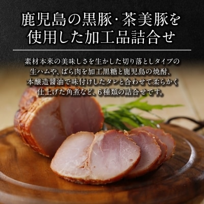 鹿児島黒豚・茶美豚6種詰合せ