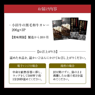 小田牛の黒毛和牛カレー