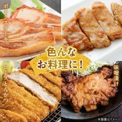南九州市産かごしま黒豚さつま厚切りポークステーキ 6枚