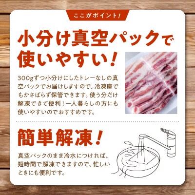 「かごしま黒豚さつま」スライス3種900gセット