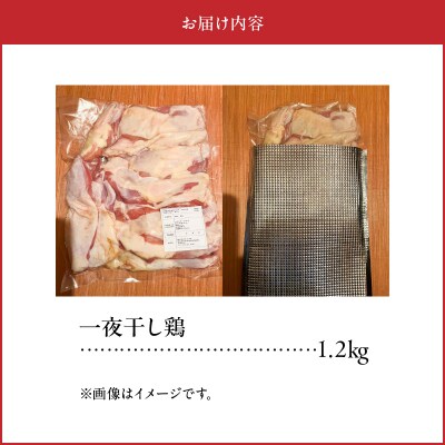薩摩の恵み 一夜干し鶏1.2kg