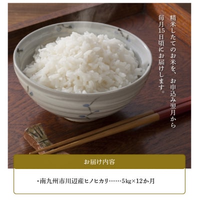 【全12回】 松薗さんちのお米5kg定期便