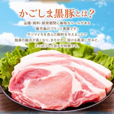 【お歳暮に】「かごしま黒豚さつま」スライス3種900gセット