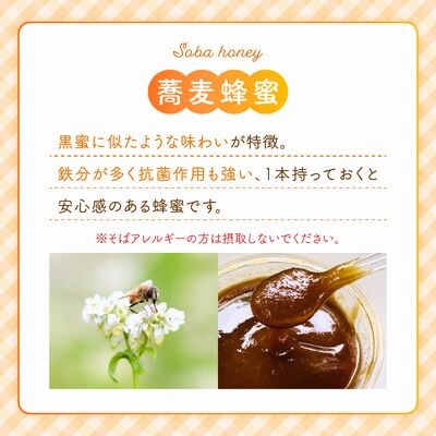 旅するはちみつ200g2本セット【たんぽぽ・蕎麦】