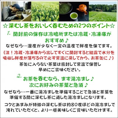 知覧茶園の特撰深むし茶 3本セット