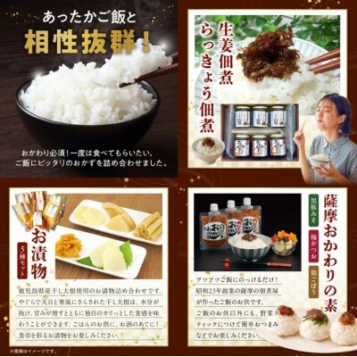 【全3回】ご飯のおともだちバラエティ定期便