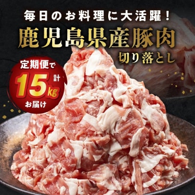 【全6回】鹿児島県産豚切り落とし定期便