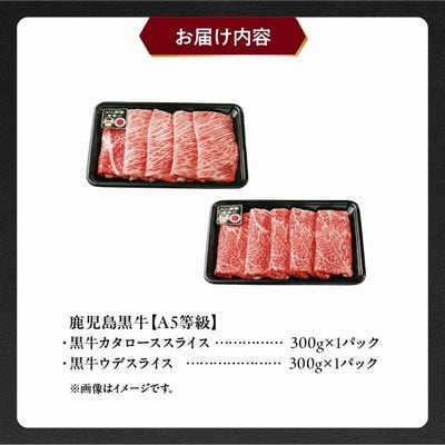 【お歳暮に】鹿児島黒牛すきやき用スライス600g