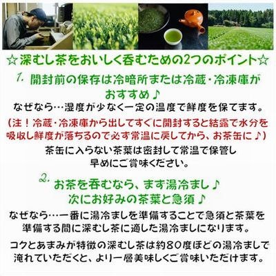 【お歳暮に】知覧茶園の特撰深むし茶 大容量 3本セット