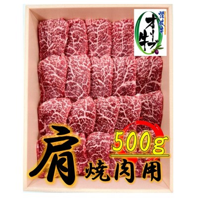 オリーブ牛　肩焼肉用500g