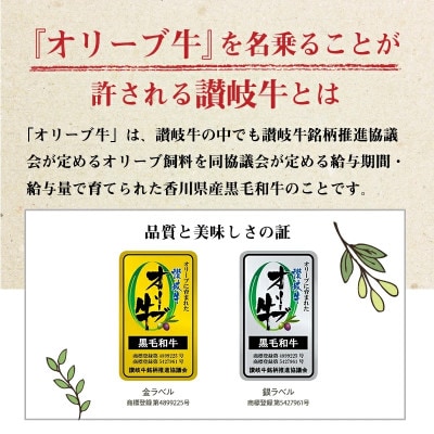 香川のプレミアム黒毛和牛オリーブ牛ももすき焼き用500g