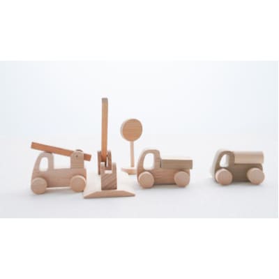 木のおもちゃ　くるまセット　2018年グッド・トイ賞　木製品
