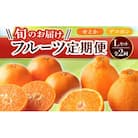 【発送月固定定期便】香川県・三豊市共通返礼品　フルーツ旬の果物　Lセット全2回