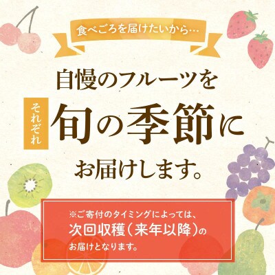 【発送月固定定期便】香川県・三豊市共通返礼品　フルーツ旬の果物　Dセット全2回