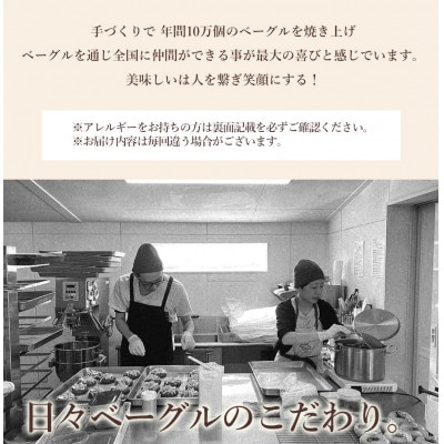 【毎月定期便】お任せベーグル10種アソート全6回