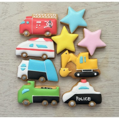 はたらく車アイシングクッキーセット
