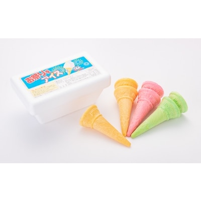 叶内冷菓さんのお祭りをアイス「バニラ×ソーダ」コーン7個付き