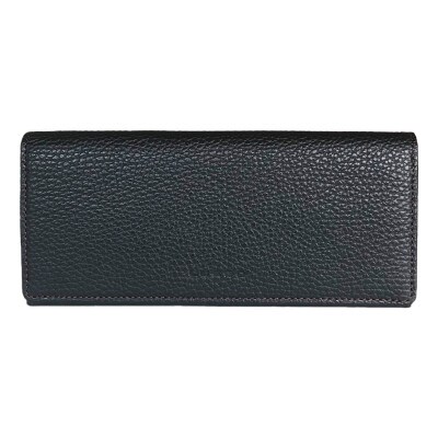 LUEGO Carino Homme カリーノオム ロングウォレット/ブラック×チョコ