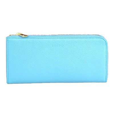 Luego Grace グレース L字ファスナー長財布 ブルー お礼品詳細 ふるさと納税なら さとふる