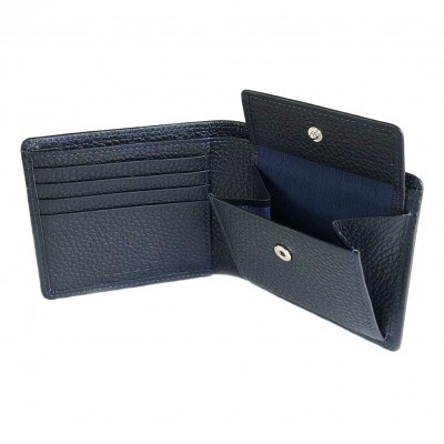 Carino Homme カリーノオム 二つ折り財布/ネイビー