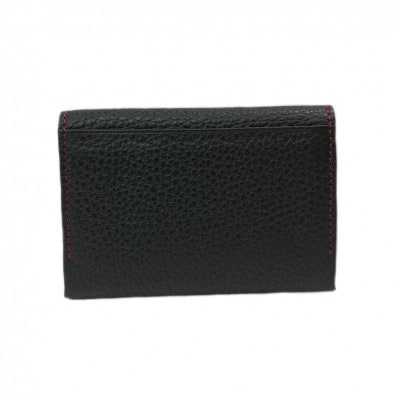LUEGOのCarino Homme カリーノオム 名刺入れ レッドステッチ