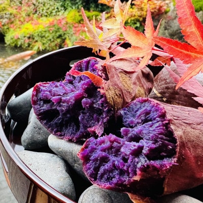 栽培期間中、農薬・化学肥料不使用　しっとり甘～い『ふくむらさき』1kg(サイズ混合)