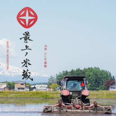 [令和7年産新米予約]【最上ノ米蔵】山形県産「はえぬき」無洗米　精米5kg×4袋　計20kg