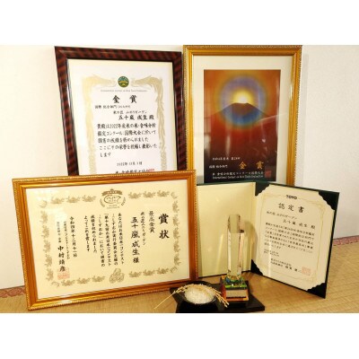 米の匠みのりガーデン/最高金賞・世界最高米・金賞受賞米【最高峰ブレンド】5kg×2袋　精米計10kg