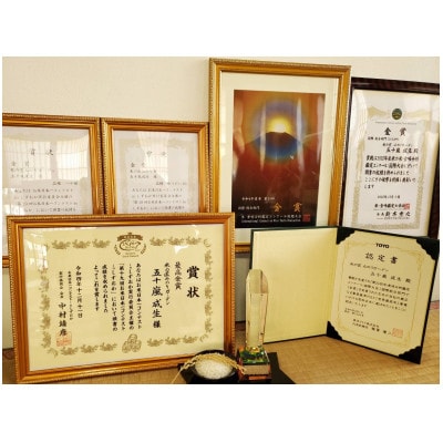 【毎月定期便】米の匠みのりガーデン/最高金賞・世界最高米・金賞受賞米【最高峰ブレンド】5kg全6回