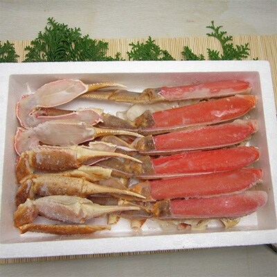 【2023年10月下旬発送】生ずわい蟹 カニ鍋セット1.0kg(カット済み)【14】
