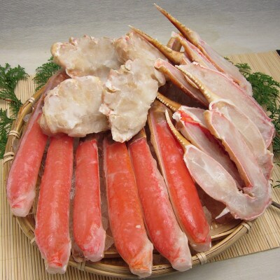 【2025年11月中旬発送】生ずわい蟹 カニ鍋セット1.0kg(カット済み)【14】