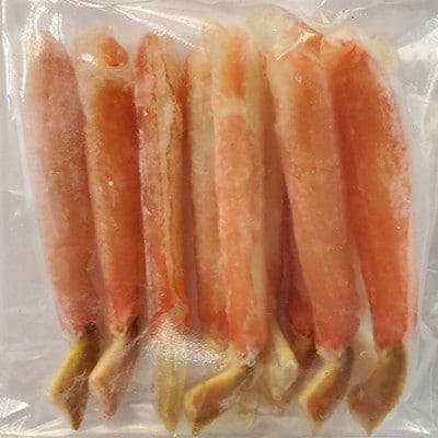 生ずわい蟹 カニしゃぶ用 棒肉250g(10～15本)