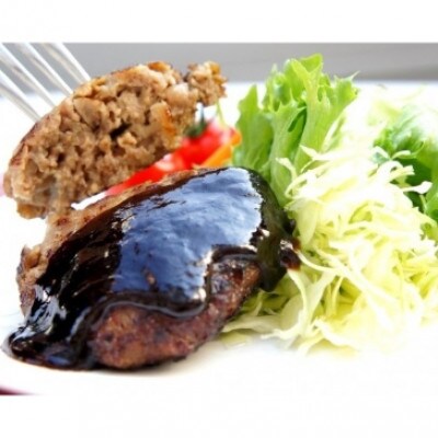 希少な黒毛和牛「なにわ黒牛」プレミアムハンバーグステーキ(150g×12個)