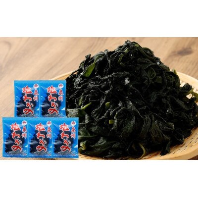 【2026年9月5日より順次発送】大阪産「塩わかめ」100g×5袋